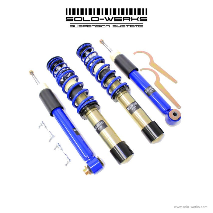 2004-2010 - BMW - 5 Series Wagon 2WD, All Engines (With Rear Factory Air Bags) - E61 - Solo-Werks Coilovers