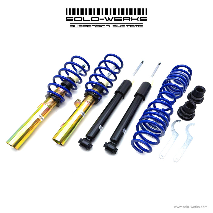 2015-2022 - Audi - A3 2WD/Quattro, Incl. S3 - 8V/GY - Solo-Werks Coilovers