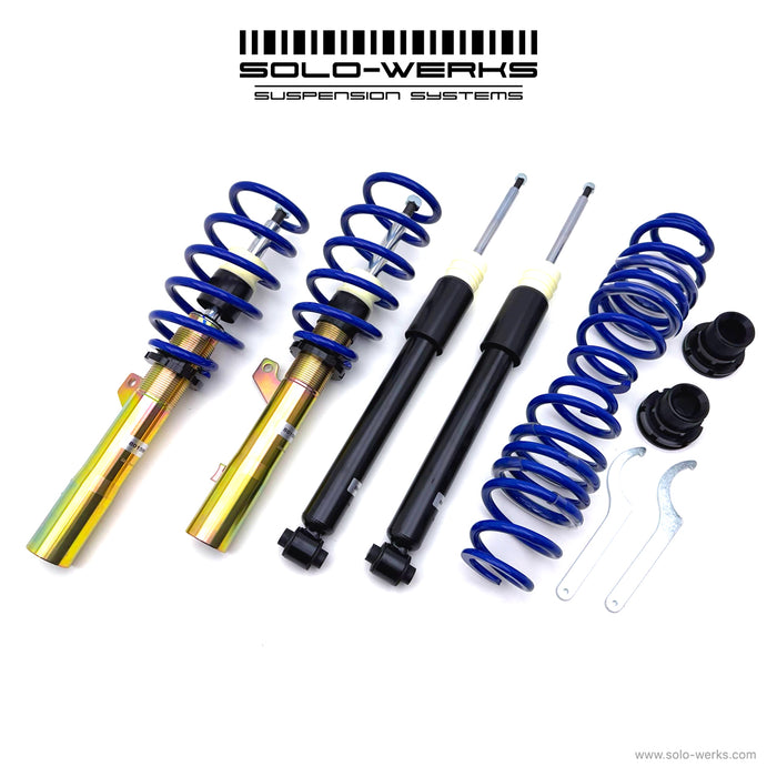 2019-2021 - VW - Jetta GLI (55mm Front Strut Tube - With Multi-Link Rear Suspension) - MK7/A7 - Solo-Werks Coilovers