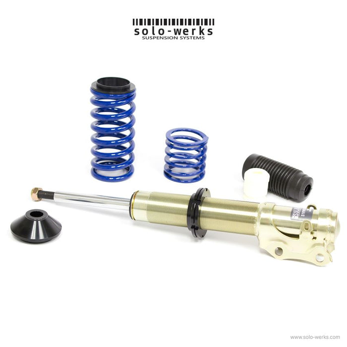 1985-1997 - VW - Golf 2WD, Incl. VR6, GTI, Cabriolet (All Engines, All Trims) - MK2/MK3 - Solo-Werks Coilovers
