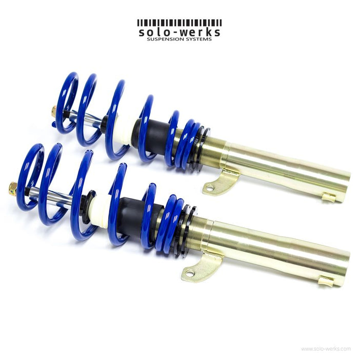 2011-2013 - VW - Jetta S (50mm Front Strut Tube - With Torsion Beam Rear Suspension) - MK6 - Solo-Werks Coilovers
