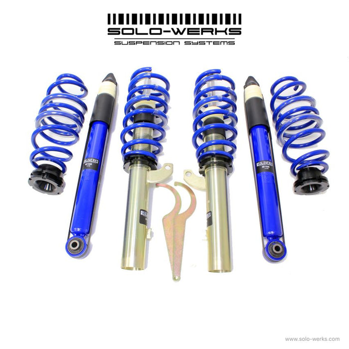 2019-2021 - VW - Jetta (50mm Front Strut Tube - With Torsion Beam Rear Suspension) - MK7/A7 - Solo-Werks Coilovers