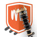 Upcart shipping protection with shield and BC Coilover.
