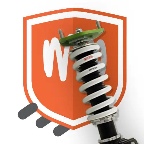 Upcart shipping protection with shield and Feal Coilovers