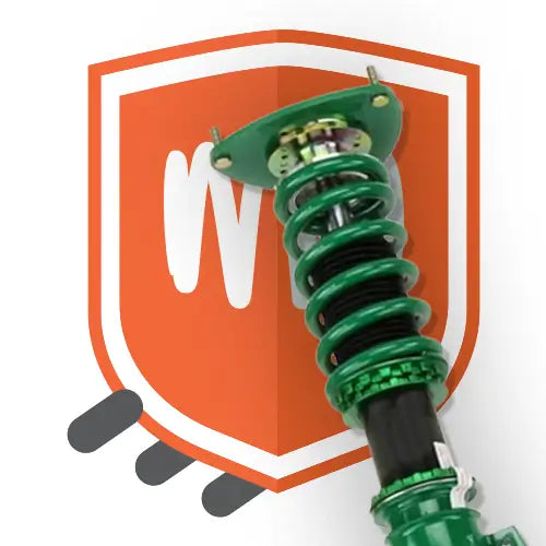 Upcart shipping protection with shield and Tein Coilover.