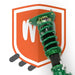 Upcart shipping protection with shield and Tein Coilover.