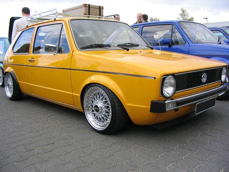 1974 1984 VW Golf Rabbit Scirocco Mk1 Extreme by Default Bc Racing Coilovers